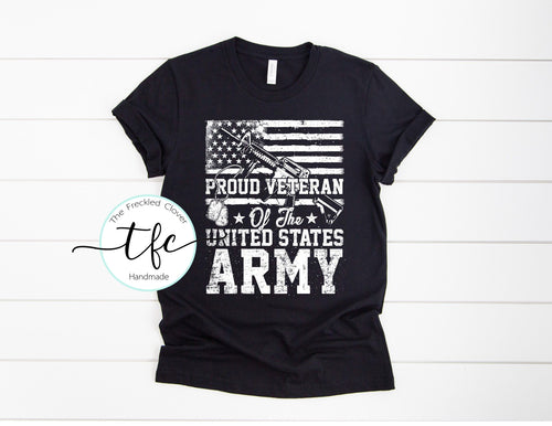 {Proud Veteran Of The United States Army}