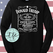 Load image into Gallery viewer, {Trump 45} JD inspired screen print tee