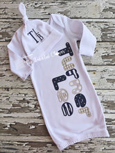 Load image into Gallery viewer, {Applique Name Baby Gown}