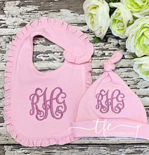 Load image into Gallery viewer, {Monogrammed Baby Bib}