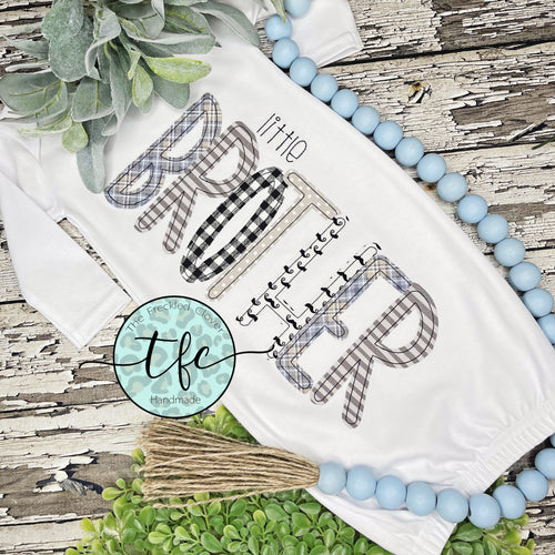 {Little Brother} Baby Gown