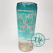 Load image into Gallery viewer, {Salt Water Heals Everything} Beach tumbler