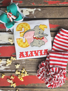 {Circus Elephant Birthday} Tee