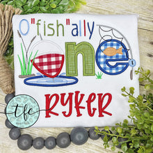 Load image into Gallery viewer, {O&quot;fish&quot;ally ONE} applique tee