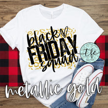 Load image into Gallery viewer, {Black Friday Squad} metallic leopard tee