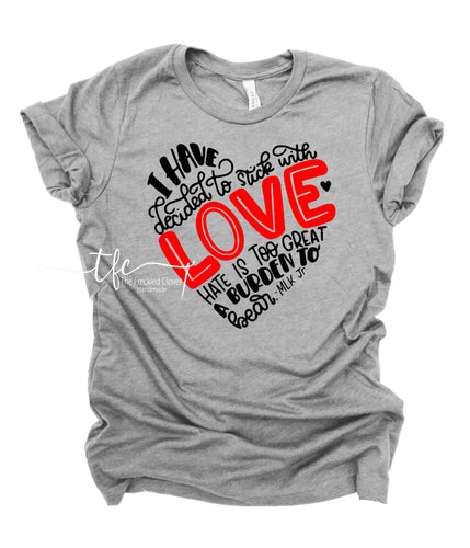 {Black History Month} Stick With Love *Youth & Adult sizes