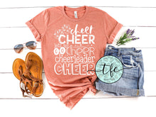 Load image into Gallery viewer, {Cheer Cheer Cheer} screen print tee