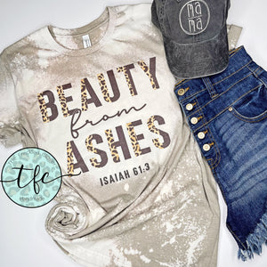 {Beauty From Ashes} distressed tee