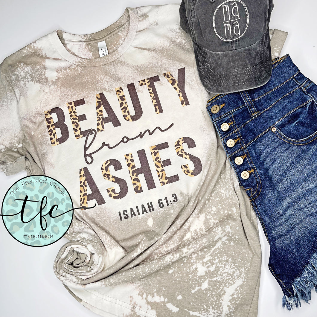 {Beauty From Ashes} distressed tee