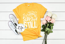 Load image into Gallery viewer, {The Sun Stood Still} screen print tee