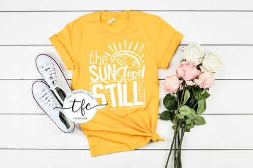 {The Sun Stood Still} screen print tee