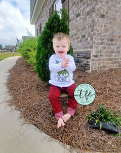 {Christmas Dino} applique tee