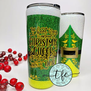 {Christmas Cheer} tumbler