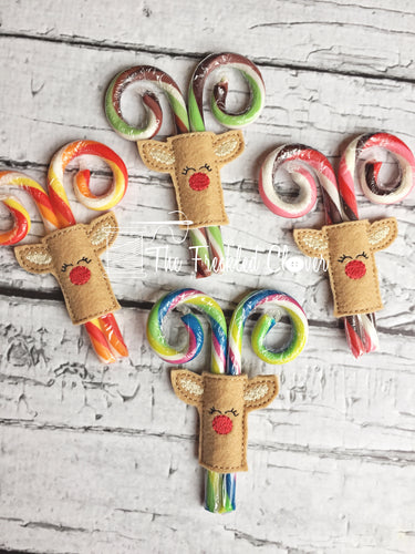 Reindeer Candy Cane Holders