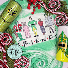 Load image into Gallery viewer, {Christmas Friends} distressed tee