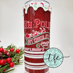 {Hot Cocoa Christmas} tumbler