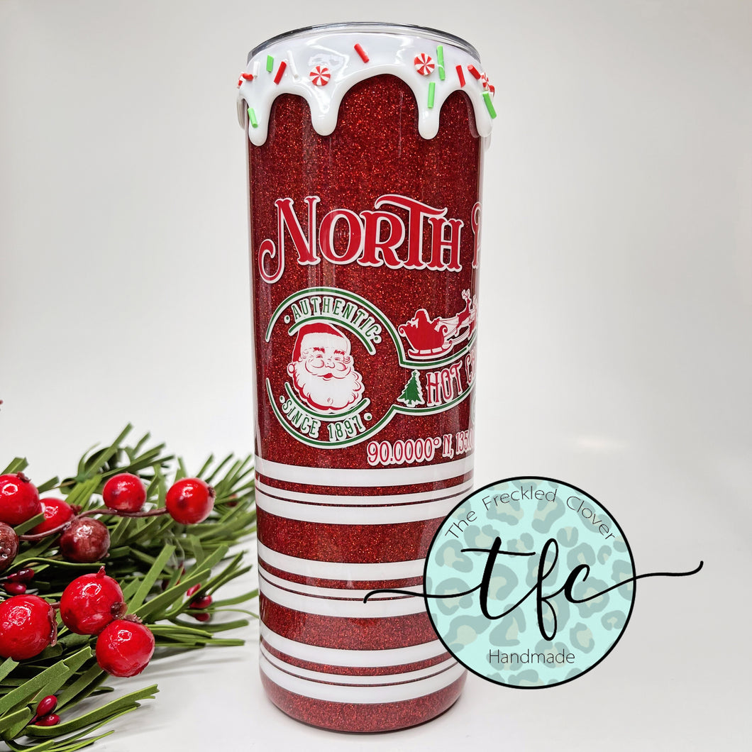 {Hot Cocoa Christmas} tumbler