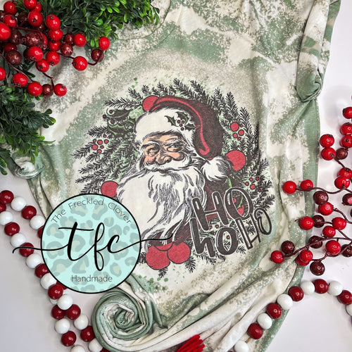 {Jolly Old St. Nick} distressed tee