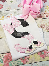 Load image into Gallery viewer, {Girl Mouse Letter Applique}
