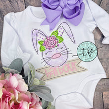 Load image into Gallery viewer, {Bethany Bunny} applique tee