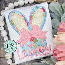Load image into Gallery viewer, {Floral Easter Bunny} Applique tee