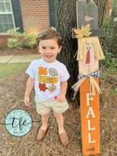Load image into Gallery viewer, {Falling Leaves} applique tee