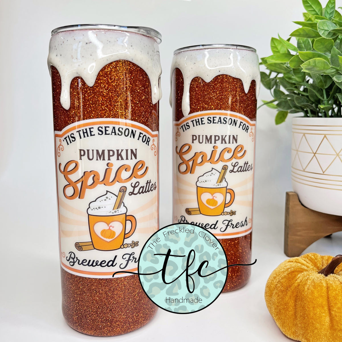 {Pumkin Spice} Tumbler – The Freckled Clover, LLC