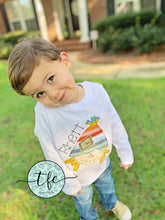 Load image into Gallery viewer, {Fall Scarecrow} boy&#39;s applique tee