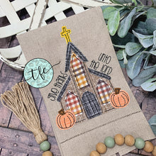 Load image into Gallery viewer, {Give Thanks Unto The Lord} Fall tea towel