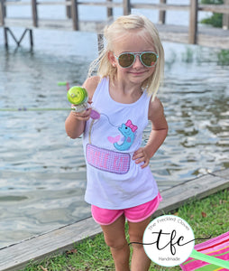 {Betsy Bass} applique tee