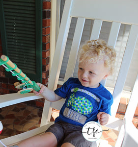 {Summer At The Lake} applique tee