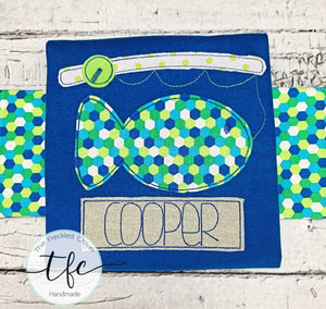 {Summer At The Lake} applique tee