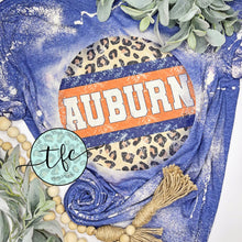 Load image into Gallery viewer, {Auburn Circle} distressed tee