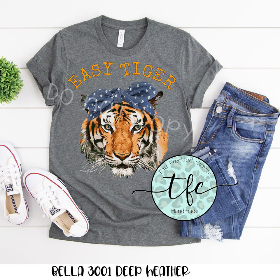 {Easy Tiger} Screen Print tee