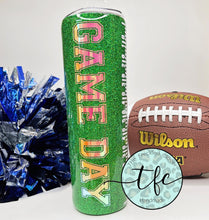 Load image into Gallery viewer, {Game Day Football} tumbler