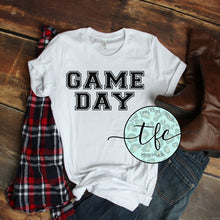 Load image into Gallery viewer, {Game Day} screen print tee