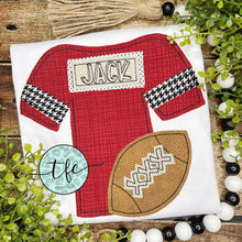 Load image into Gallery viewer, {Football Jersey} applique tee