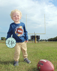 {Patchwork Football Applique} *CUSTOMIZE ME