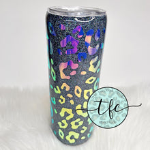 Load image into Gallery viewer, {Leopard + Glitter Mama Gunmetal} Tumbler