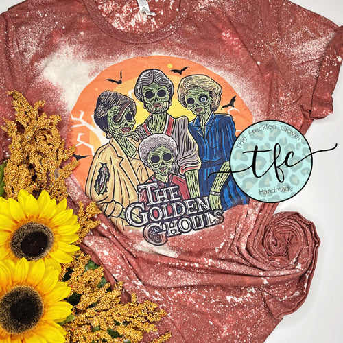 {Golden Ghouls} RTS distressed tee