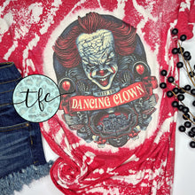 Load image into Gallery viewer, {It- The Dancing Clown} distressed tee