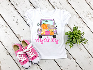 {Trunk or Treat} Girl's sublimation tee