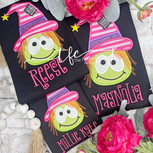 {Wanda Witch} applique tee