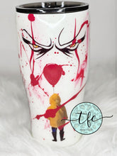Load image into Gallery viewer, {Glow in the Dark Clown} tumbler
