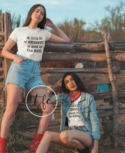 Load image into Gallery viewer, {A Little Bit of Country Is Good For the Soul} screen print tee