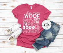 Load image into Gallery viewer, {Dog Mom} screen print tee