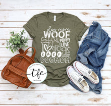 Load image into Gallery viewer, {Dog Mom} screen print tee