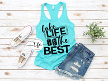 Load image into Gallery viewer, {Lake Life Is The Best} screen print tee