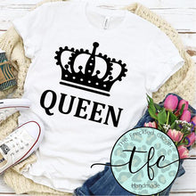 Load image into Gallery viewer, {Queen} adult screen print tee