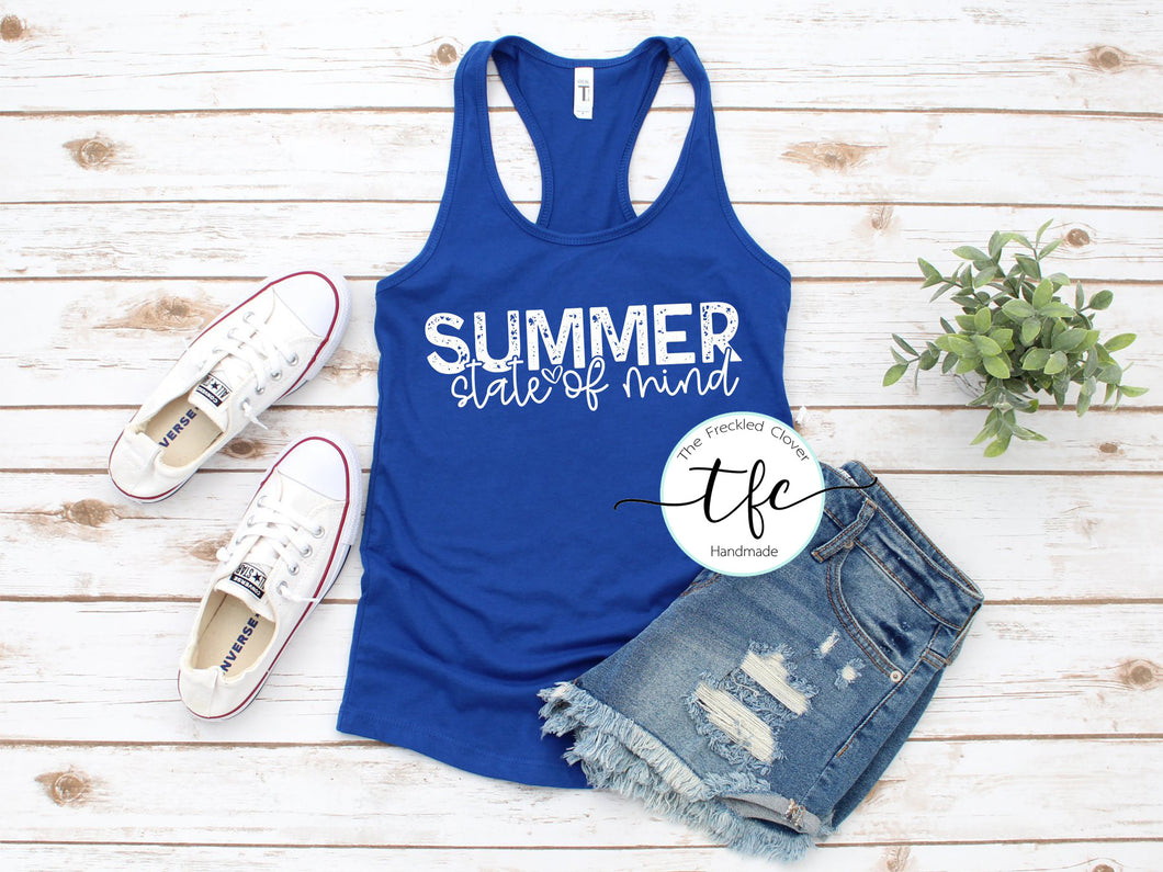 {Summer State of Mind} screen print tee